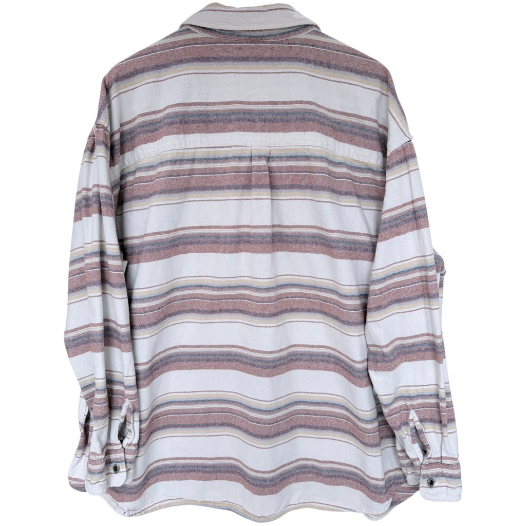 Levi's SilverTab Button Up Shirt Mens XXL Striped Long Sleeve Skate Streetwear