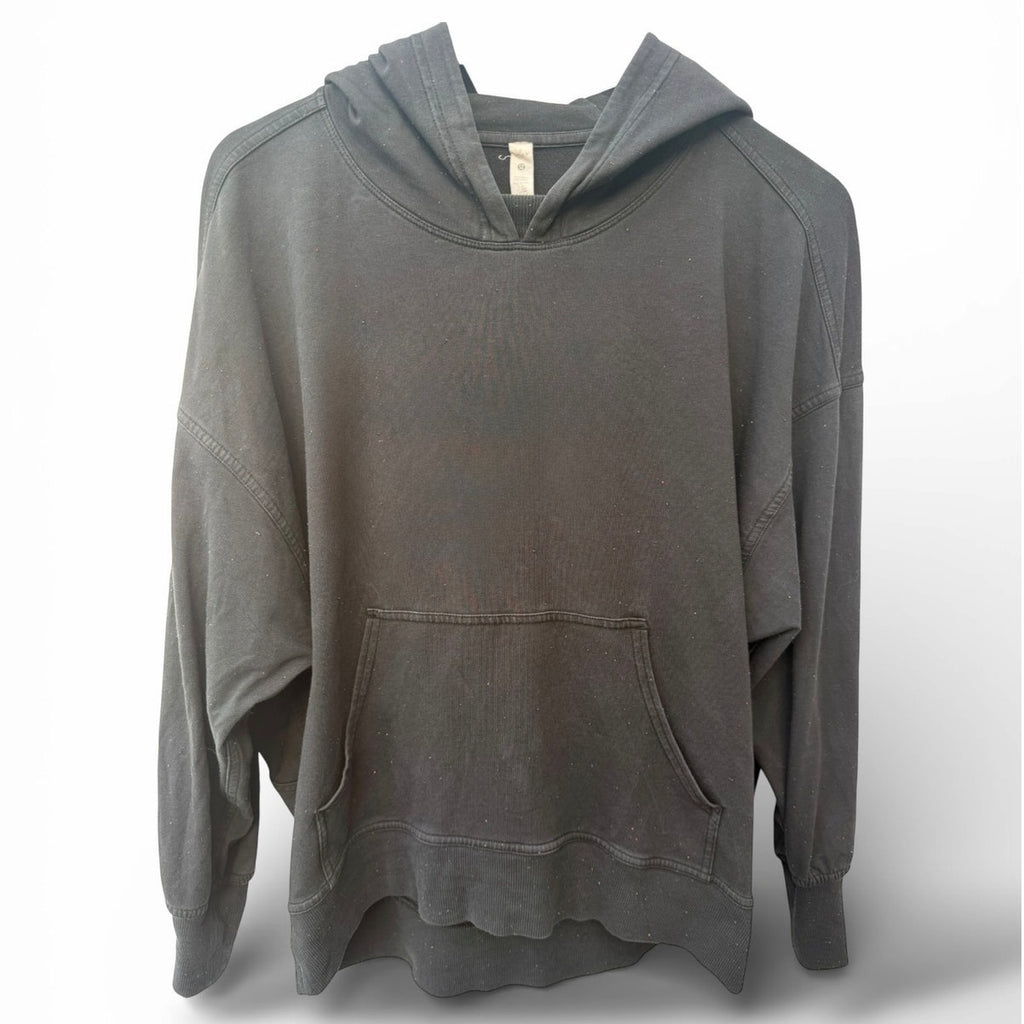 Lululemon Hoodie Womens Small Gray Pullover Minimalist