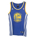 Adidas Golden State Warriors Stephen Curry 30 NBA Jersey Womens Small Blue