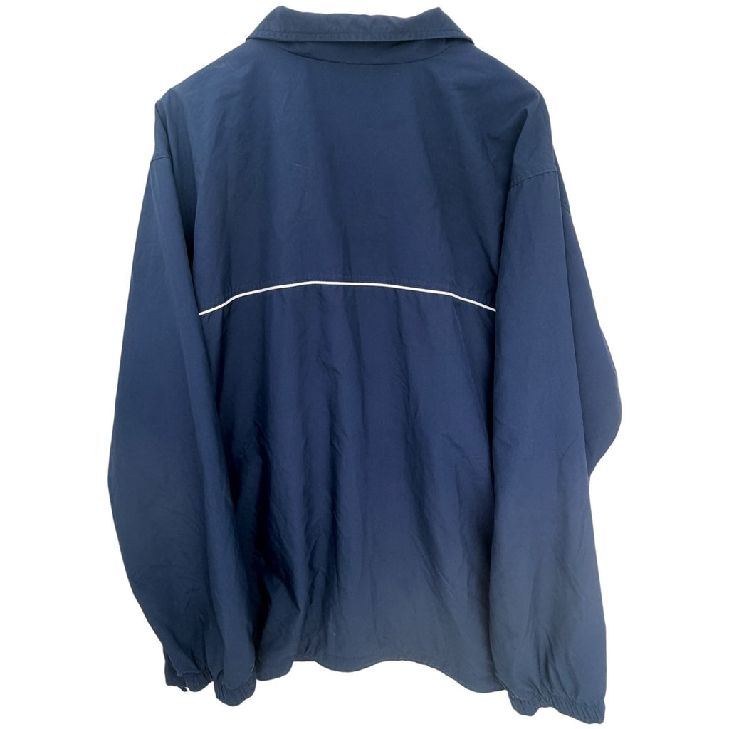 Nike Windbreaker Jacket Mens XXL Navy Full Zip Lightweight Track Jacket