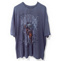 Pioneer Western Graphic T Shirt Mens 2XL Faded Gray Cowboy Print