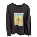Pendleton Round Up Let’er Buck Sweatshirt Womens XL Black Western Rodeo Graphic