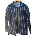 Wrangler George Strait Western Shirt – Black Striped (L)