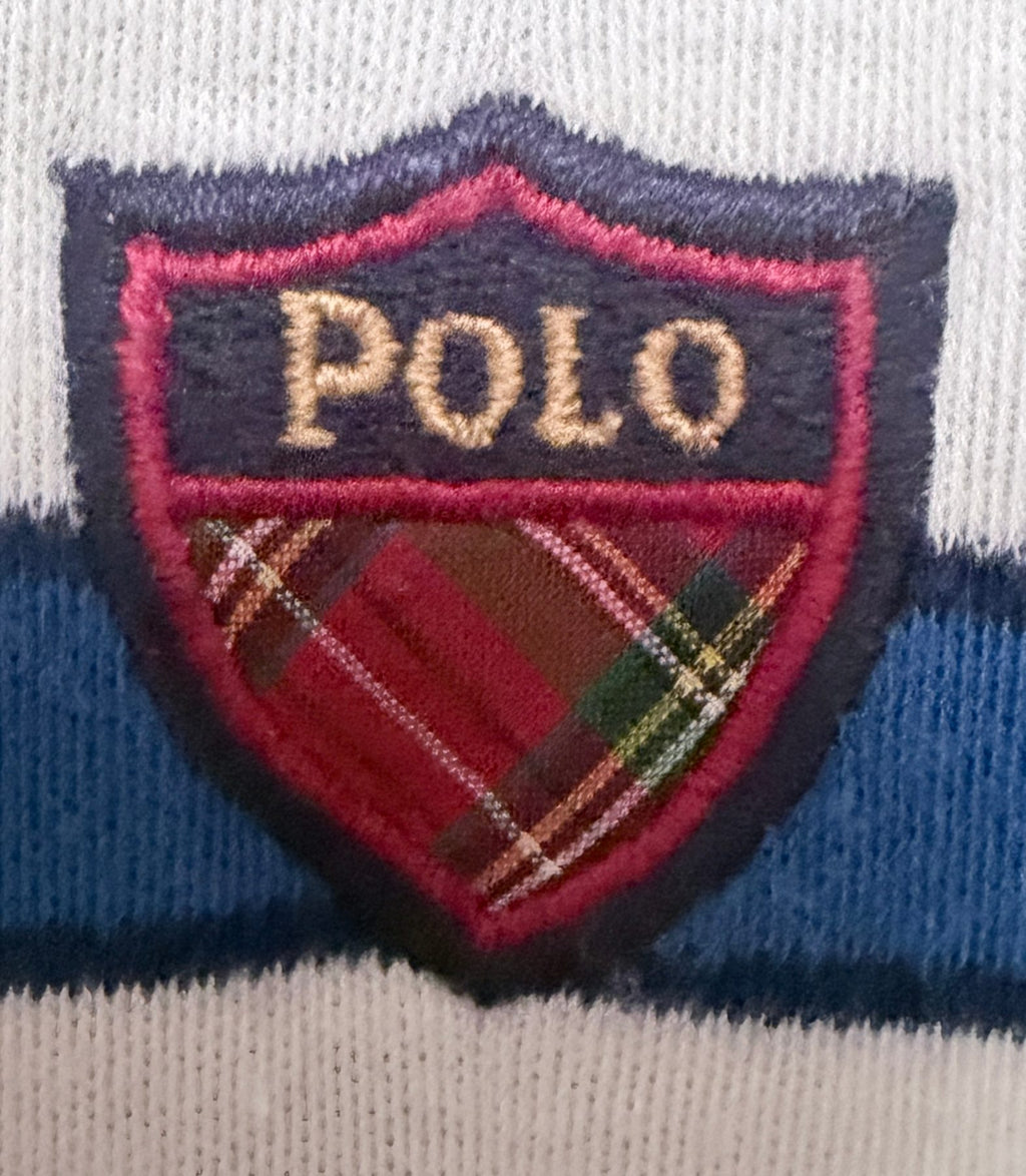 Ralph Lauren Men's White Striped Polo — view 4