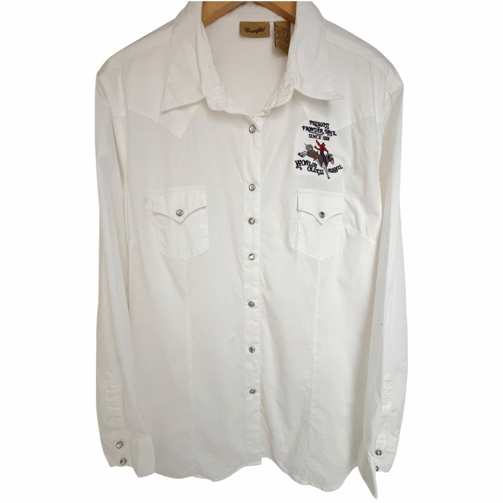 Wrangler Prescott Frontier Days Western Shirt Mens 2XL