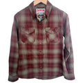 Dixxon The Juarez Flannel Shirt Womens Small Plaid Snap Front