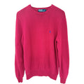 Polo Ralph Lauren Knit Sweater Mens Medium Red Cotton Crewneck Pullover