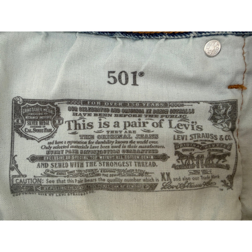Levi's Women's 501 Original Switch Stitch Denim Shorts 30
