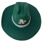 Par Cap Men's Green Oakland Athletics Hat — front view