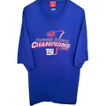 VF Imagewear Men's Blue New York Giants Super Bowl XLII Champions T-Shirt — front view
