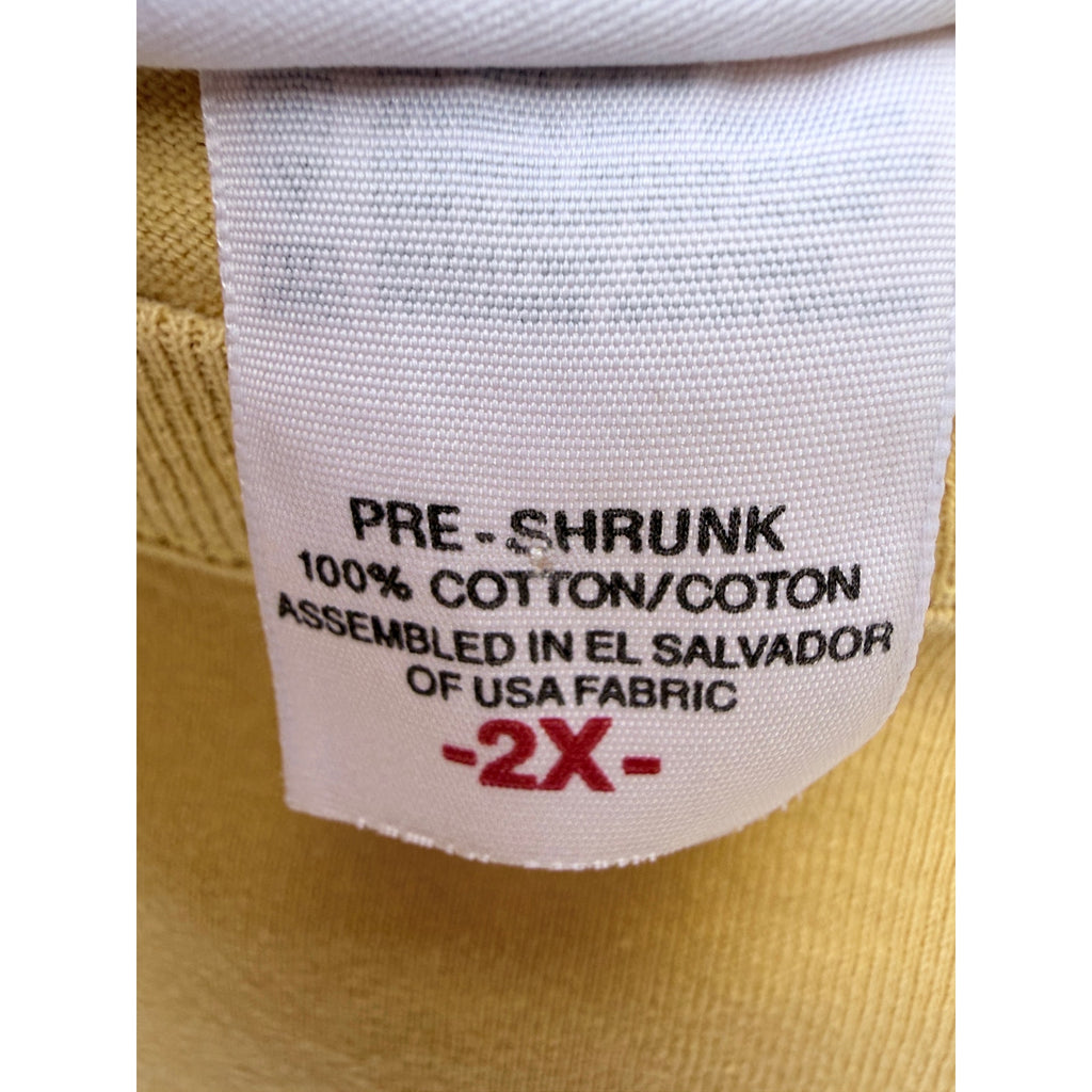 Corona Extra Graphic T Shirt Mens 2XL Yellow San Diego California Beer Tee