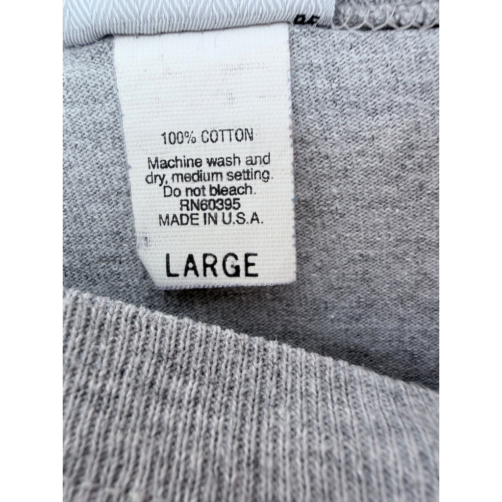 Planet Hollywood T Shirt Mens Large Gray Black Celebrity Collection USA Made