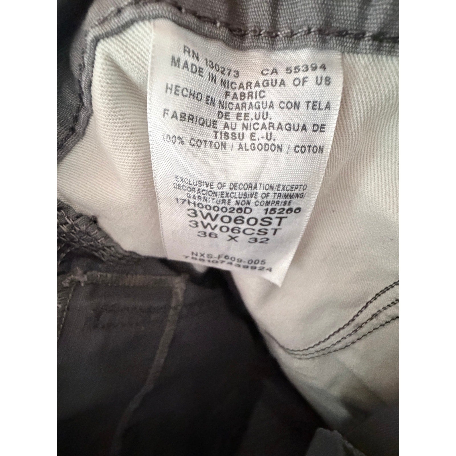 Wrangler Riggs Workwear Cargo Pants Mens 38x32