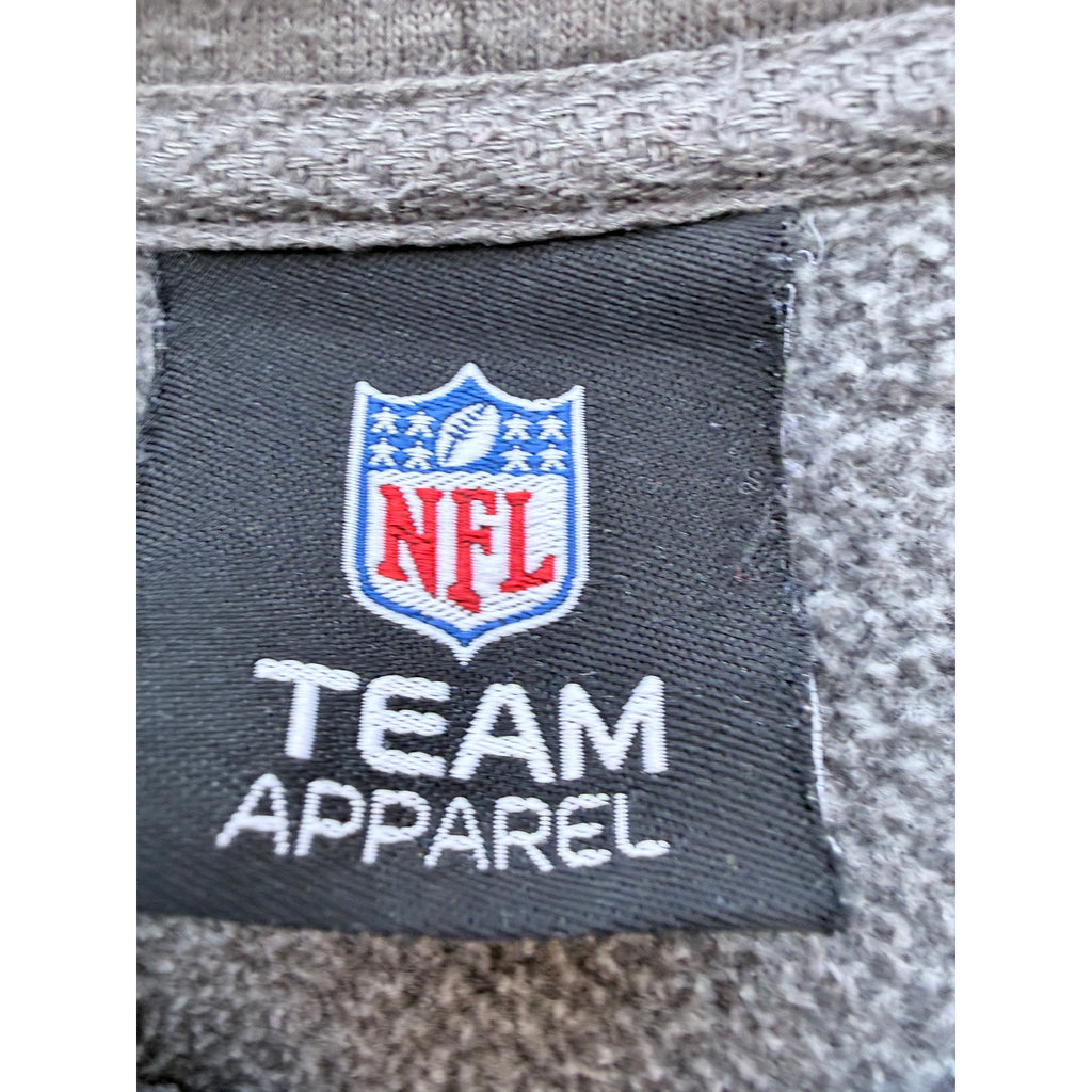 NFL San Francisco 49ers Hoodie Mens Large Gray Pullover Team Apparel