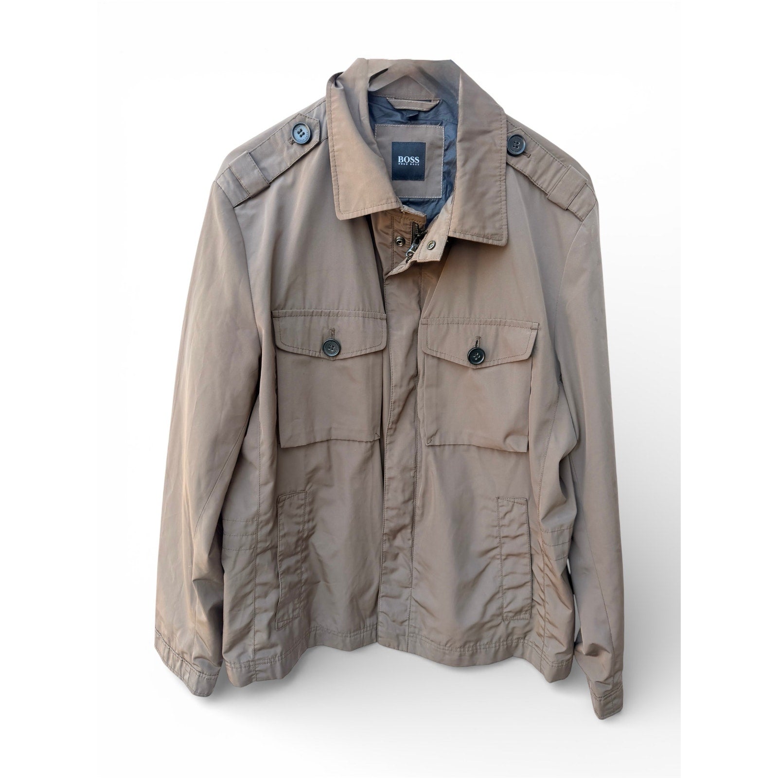 Hugo Boss Brown Field Jacket Large