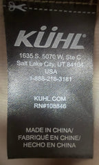 KÜHL Men's Gray Air Speed Hoodie — brand label