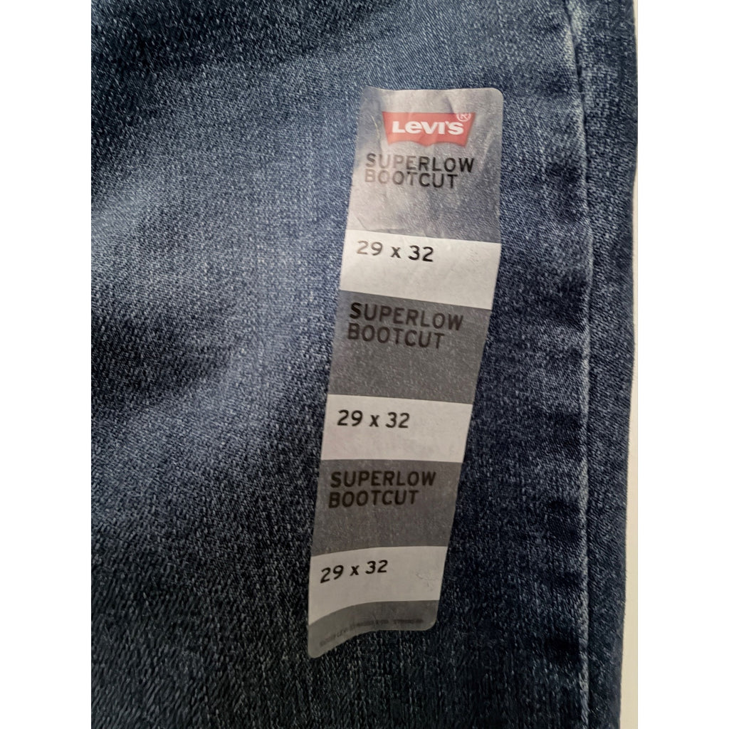 Levi's Superlow Boot Women's Jeans 29x32 Medium Wash Bootcut NWT