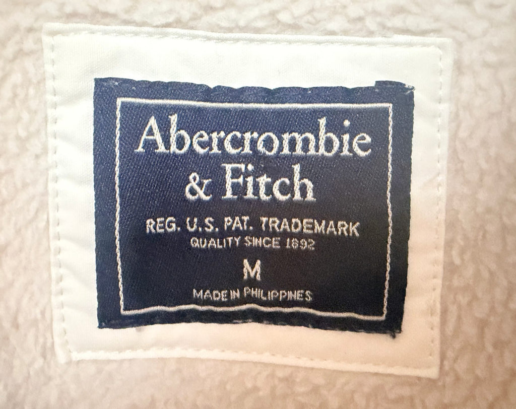 Abercrombie & Fitch Women's Beige Fleece — brand label