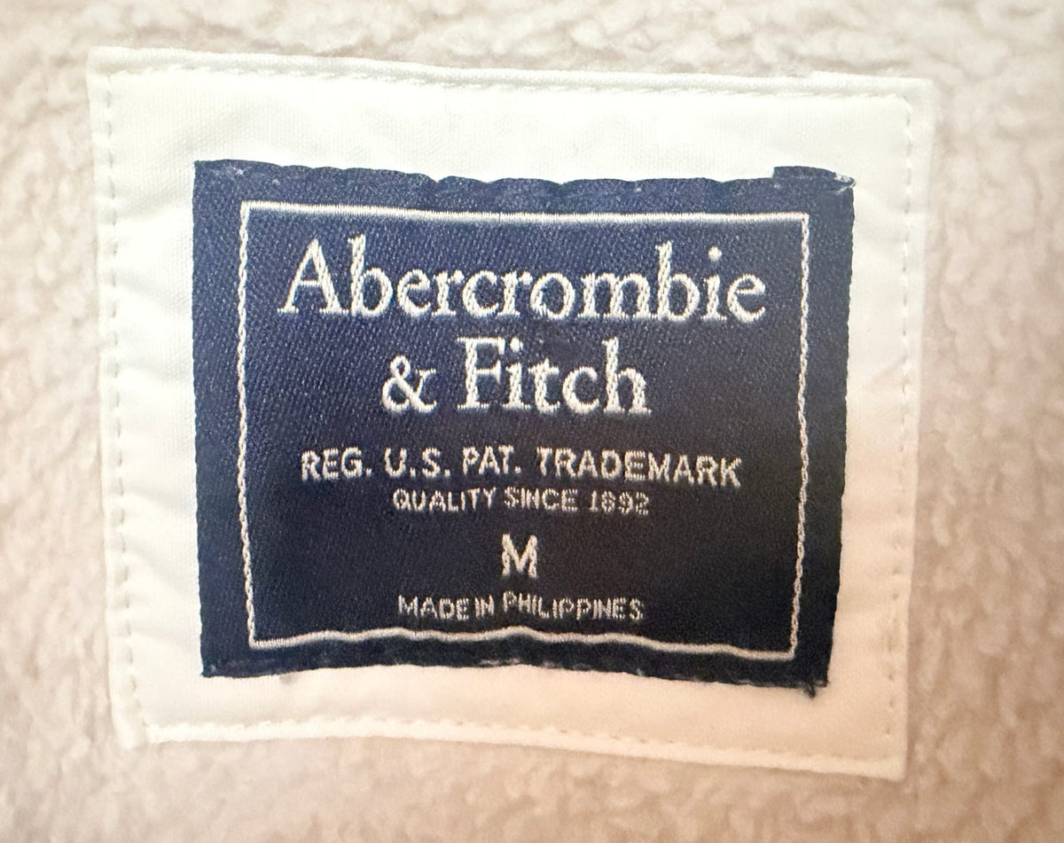 Abercrombie & Fitch Women's Beige Fleece — brand label
