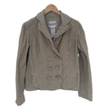 Levi Strauss Signature Corduroy Jacket Womens Large Beige Peacoat