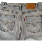 Levi's Men's Light Blue 560 Loose Fit Tapered Leg Jeans — view 6