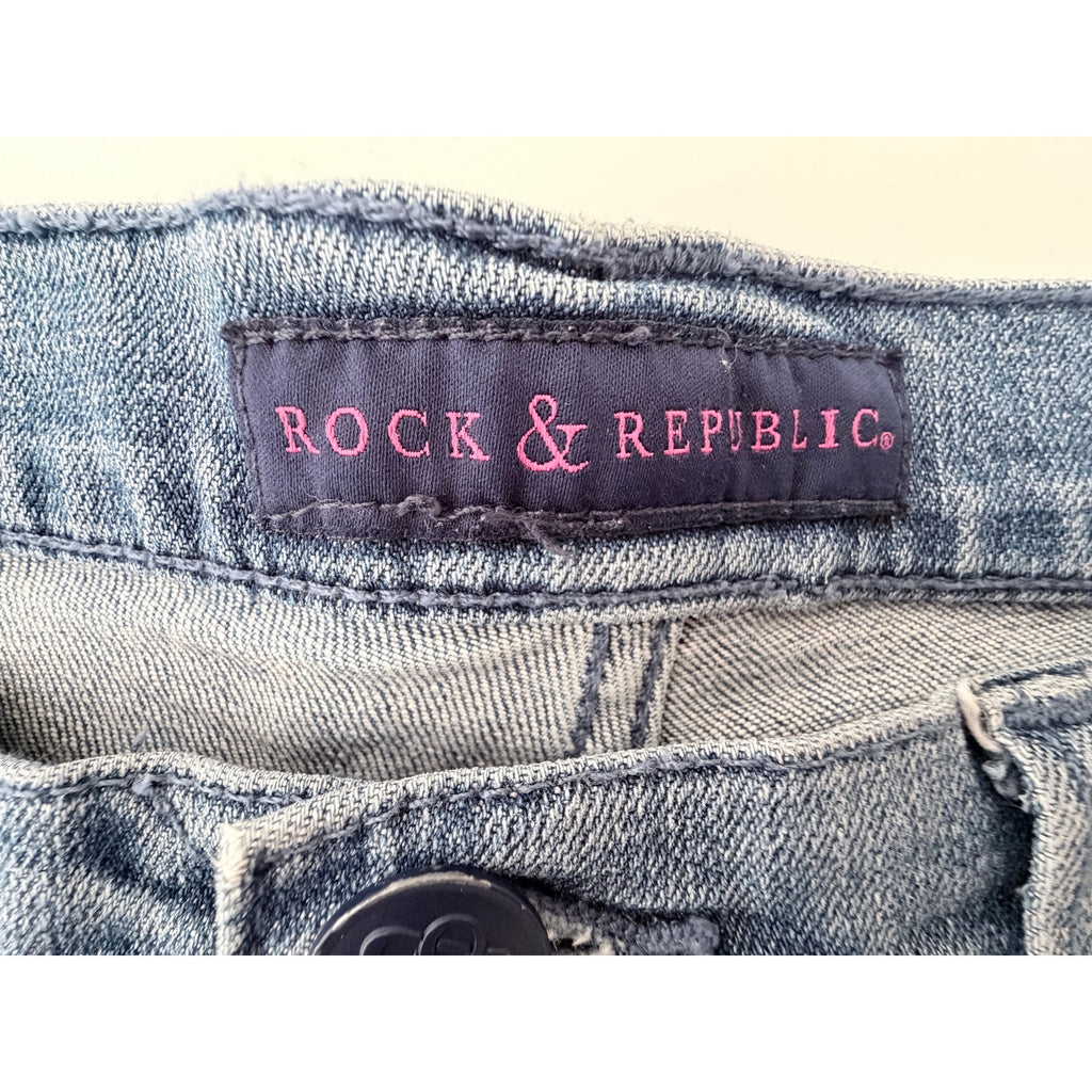 Rock & Republic Kasandra Denim Shorts Womens 10