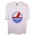 Fruit of the Loom Men's White Crewneck T-Shirt — front view
