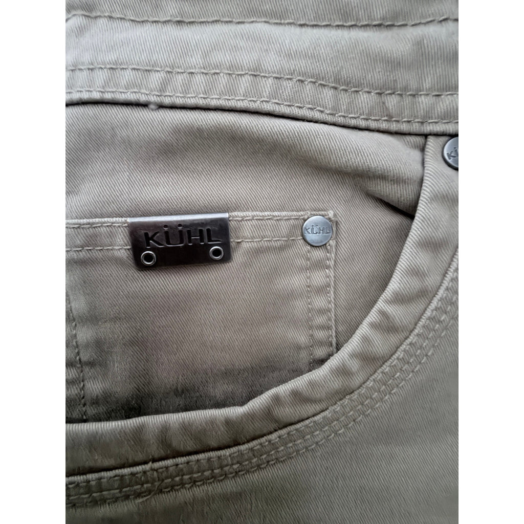 KÜHL Men's Hiking Cargo Pants 31x30 Khaki Outdoor Trail Utility
