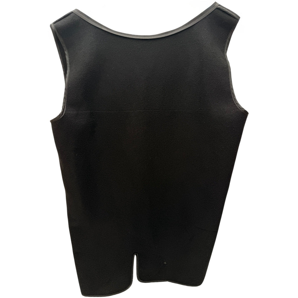 Burberry Brit Sleeveless Vest Womens Black Tie Front Designer Layering Top