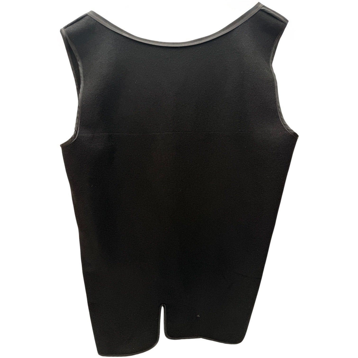 Burberry Brit Sleeveless Vest Womens Black Tie Front Designer Layering Top
