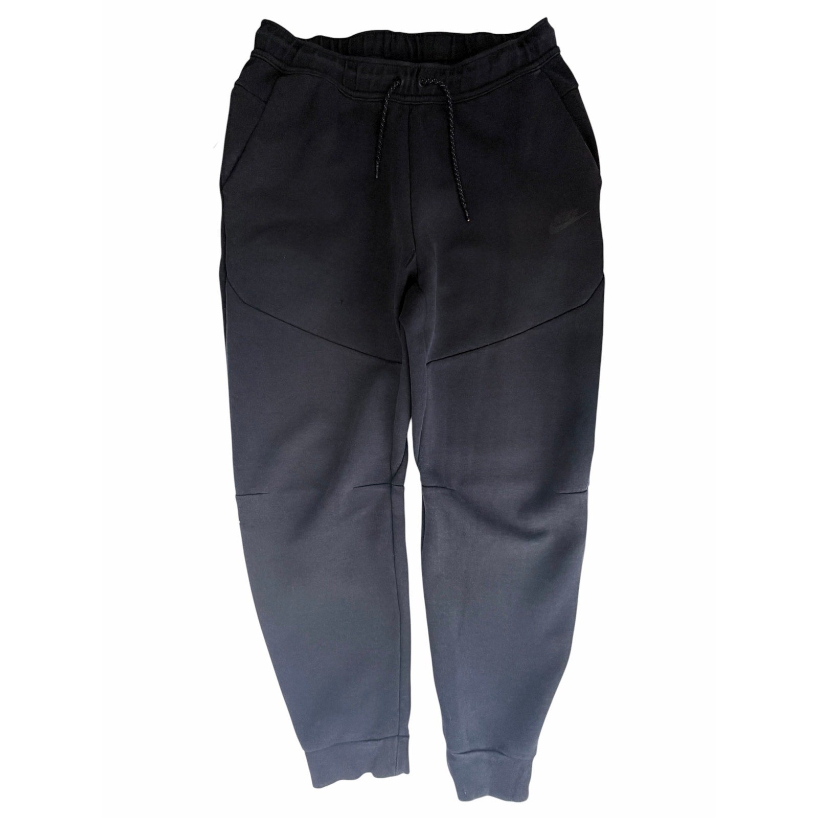Nike Mens Large Black Jogger Pants Athletic Tapered Swoosh