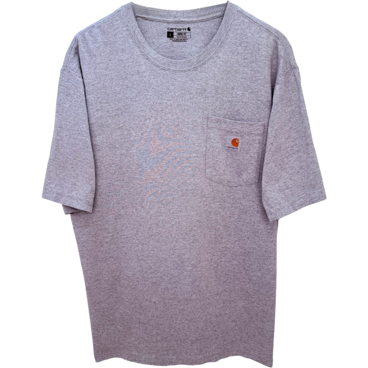 Carhartt Men's Gray T-Shirt — front view