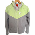 Nike Track & Field Hoodie Womens Medium Gray Volt