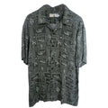 High Surf Hawaiian Shirt Mens XL Green Tropical Button Up Aloha