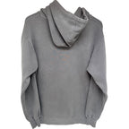 Crooks & Castles Men's Gray Death Row Records Hoodie — back view