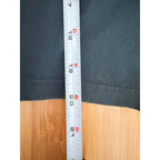 Patagonia Organic Cotton Faux-Wrap Black Dress XS detail image 6