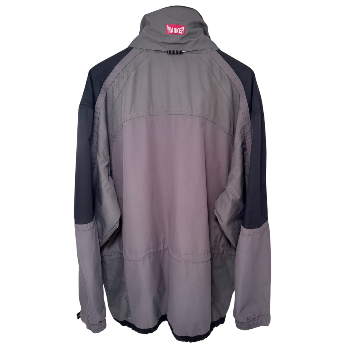 Marker Men's Gray Colorblock Jacket — back view