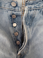 Levi's Men's Light Blue 501 Original Fit Jeans — view 4