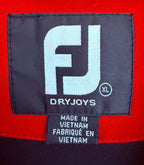 FootJoy Men's Red DryJoys Vest — brand label