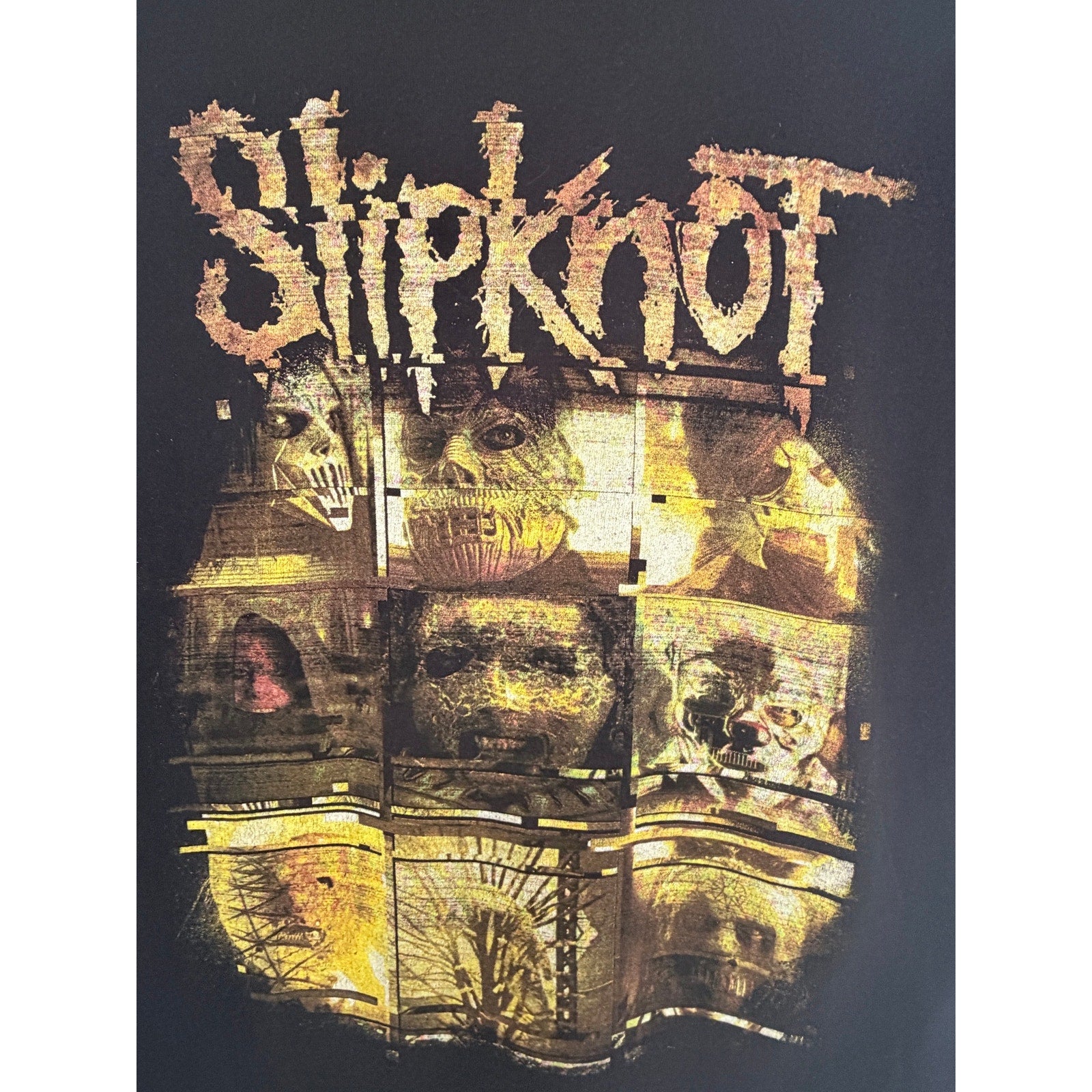 Slipknot We Are Not Your Kind T Shirt Mens Medium Black Double Sided Band Tee