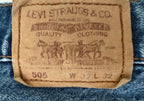Levi's Men's Blue Levi's Vintage Clothing Special Development 505 Jeans — brand label
