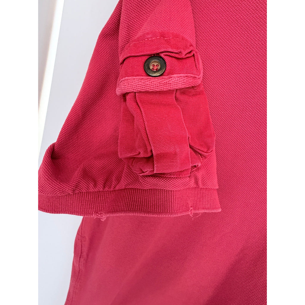 Polo Ralph Lauren Polo Shirt Mens XL Red Custom Fit Pony Logo