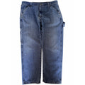 Wrangler Carpenter Jeans Mens 36x30 Blue Denim Workwear Utility Pants