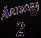 Delta Pro Weight Men's Black Arizona Diamondbacks Crewneck T-Shirt — view 5