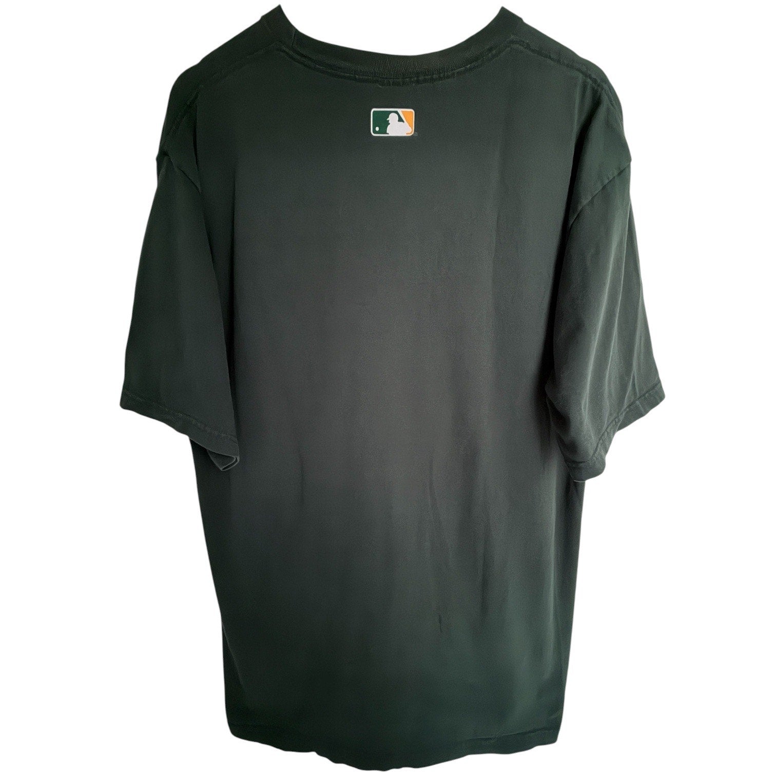 Majestic Oakland Athletics Spring Training 2006 Graphic T Shirt Mens Large Green