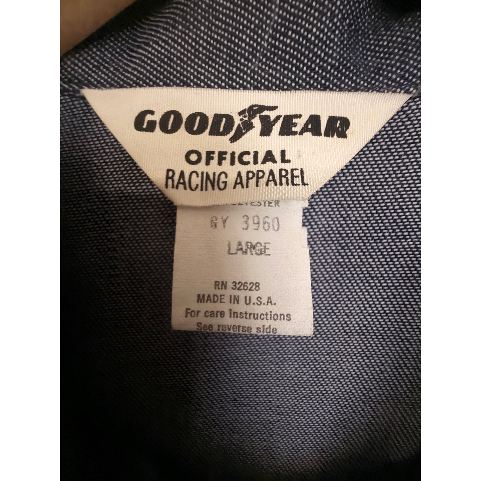 Goodyear Racing USA Zip Jacket Large