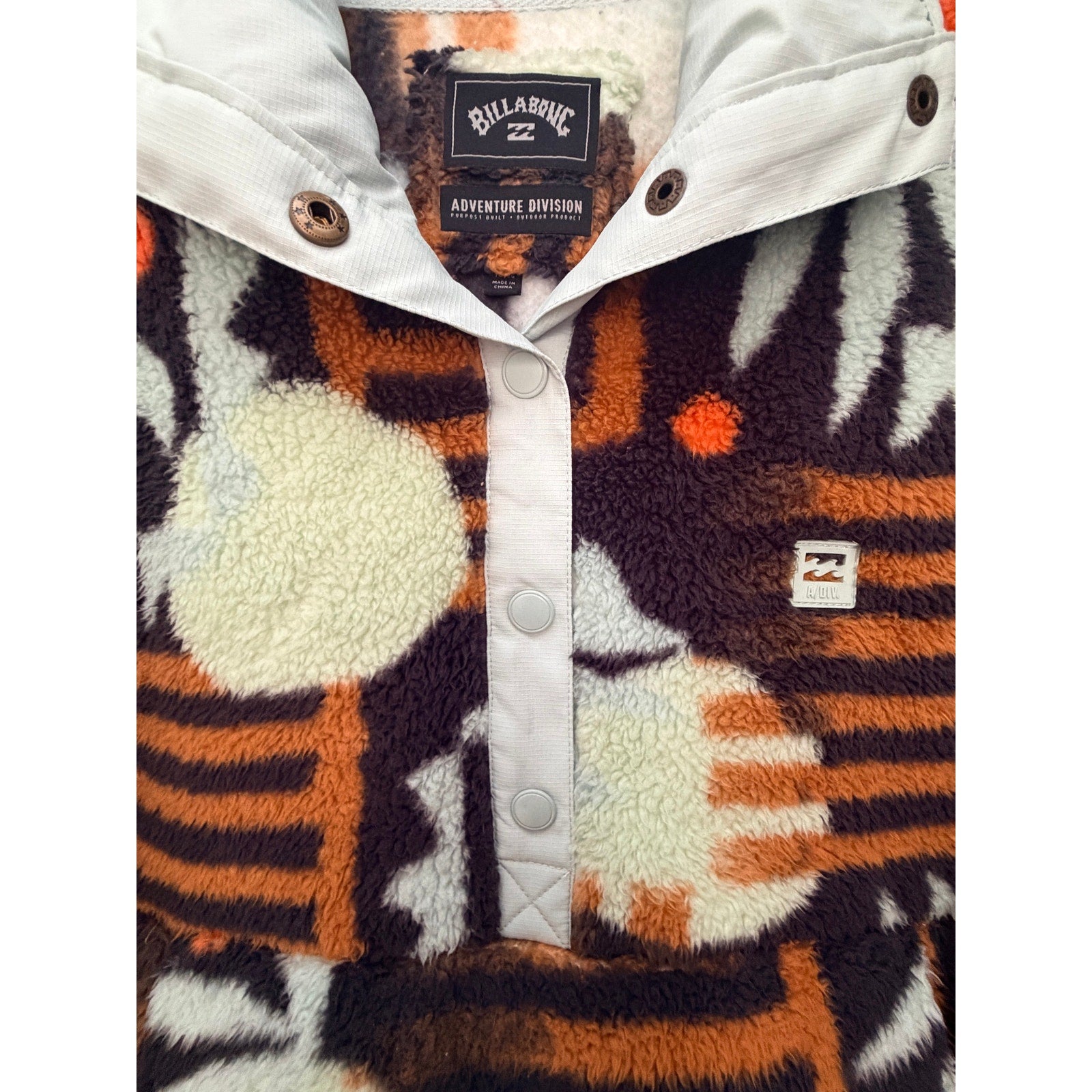Billabong Switchback Sherpa Fleece Women's XL Adventure Division
