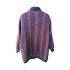 Mohair Blend Argyle Cardigan Womens Medium additional view 1