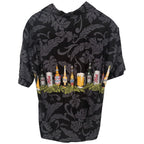 Aloha Republic Men's Black Button-Up — back view