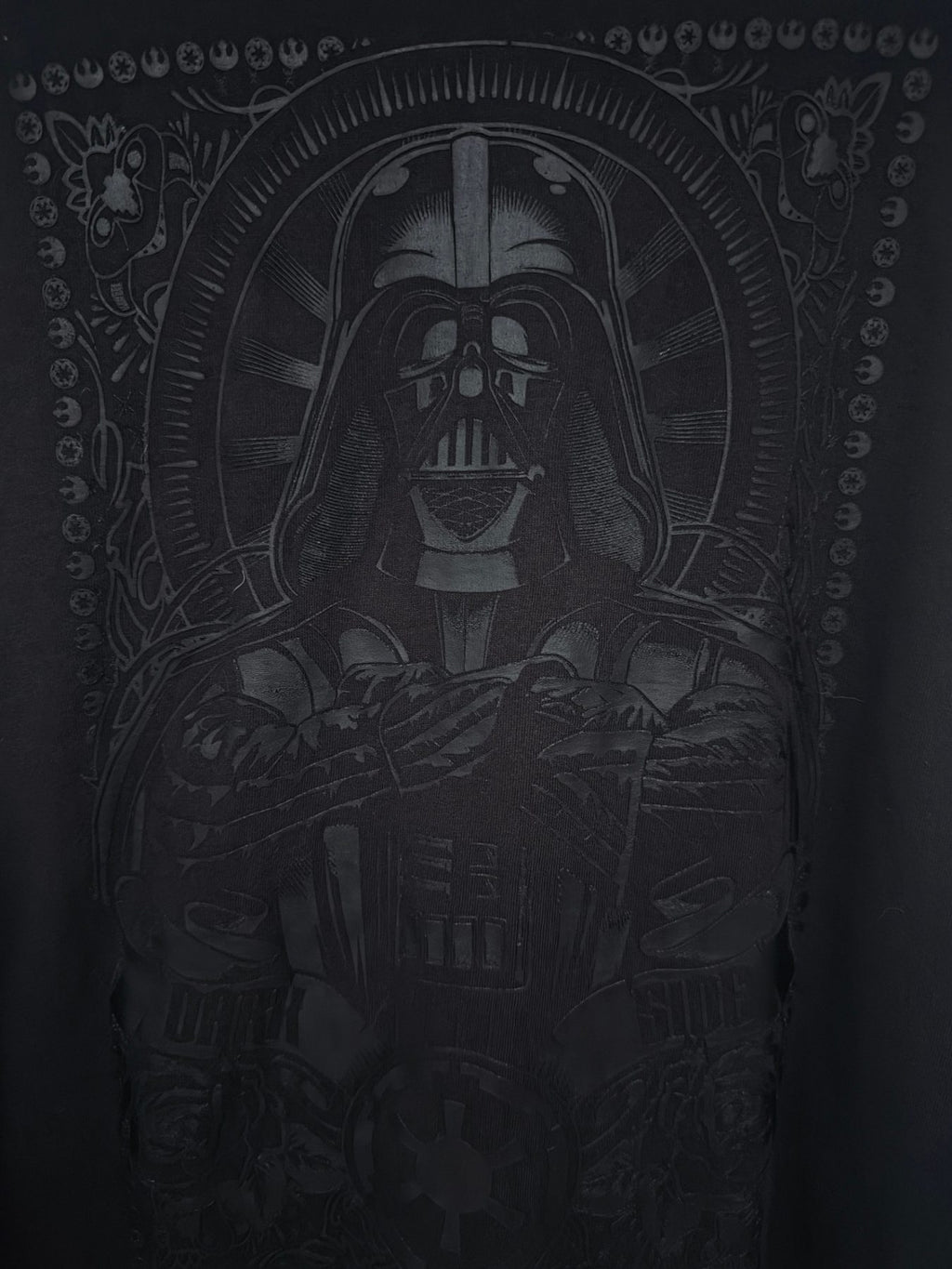Star Wars Men's Black Star Wars Crewneck T-Shirt — view 4